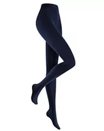 Rajstopy - Hudson Damskie rajstopy 015711 RELAX FINE, nieprzezroczyste, rajstopy, niebieskie, z dużą zawartością bawełny, bardzo miękkie i miękkie, komfortowy ściągacz bez ucisku, morski, 44-46 - miniaturka - grafika 1