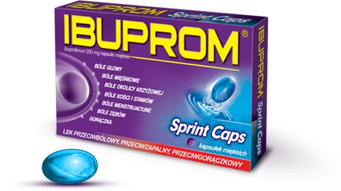 US Pharmacia Ibuprom Sprint Caps 200mg 24 szt.