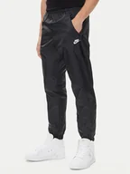 Spodnie sportowe męskie - Nike Spodnie dresowe Windrunner DX0653 Czarny Standard Fit - miniaturka - grafika 1