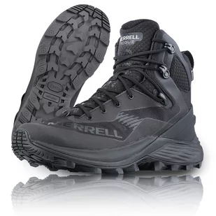 Merrell - Buty taktyczne Rogue Tactical GTX - Medium - Gore-Tex - Podeszwa Vibram - Czarne - J005251 - Buty trekkingowe męskie - miniaturka - grafika 1