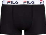 Majtki męskie - Fila Bokserki Męskie 1-Pack Czarne L - miniaturka - grafika 1