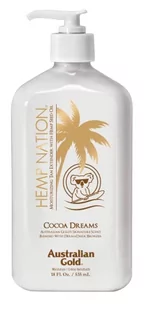 Australian Gold - Hemp Nation Cocoa Dreams Tan Extender balsam do ciała 535 ml - Balsamy i kremy do ciała - miniaturka - grafika 1