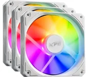 Wentylatory komputerowe - Adata Vento R 120 ARGB PWM 120mm 3szt. Biały - miniaturka - grafika 1