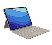 Etui do tabletów - Logitech Etui Combo Touch iPad Pro 11 1,2,3 gen. Sand UK - miniaturka - grafika 1