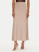 Spódnice - ONLY Spódnica maxi Chigo 15338282 Beżowy Regular Fit - miniaturka - grafika 1