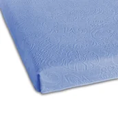 Prześcieradła - Zwoltex Prześcieradło 175x220 Tulipan_4 niebieski (K26) PZ/TULIPAN4-NIEB/W/175X220 - miniaturka - grafika 1