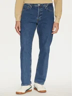 Spodnie męskie - Jack&Jones Jeansy Chris 12272665 Niebieski Relaxed Fit - miniaturka - grafika 1