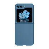 Etui i futerały do telefonów - Etui Silicone Case do Samsung Galaxy Z Flip 6 - niebieskie - miniaturka - grafika 1