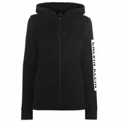 Bluzy damskie - Calvin Klein bluza z kapturem czarna damska Performance, Rozmiar S - miniaturka - grafika 1