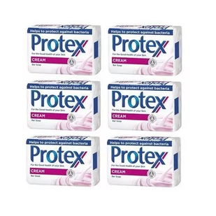 Protex, Zestaw 6x, Mydło antybakteryjne, Cream, 90 g - Mydła - miniaturka - grafika 1