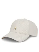 Czapki damskie - Tommy Hilfiger Czapka z daszkiem Premiu Beach AW0AW17141 Beżowy - miniaturka - grafika 1