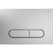 Przyciski spłukujące - Mexen Fenix 11 przycisk spłukujący, chrom matowy - 601102 - miniaturka - grafika 1