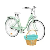 Rowery - Indiana Moena A7B 28 cali Damski Miętowy 2023 - miniaturka - grafika 1