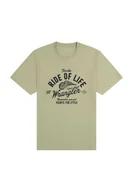 Koszulki męskie - KOSZULKA T-SHIRT MĘSKI WRANGLER 112362789 AMERICANA TEE TEA S - miniaturka - grafika 1