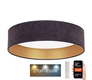 Brilagi - LED Ściemnialne oświetlenie VELVET SMART LED/36W/230V Wi-Fi Tuya + pilot - Lampy sufitowe Brilagi - LED Ściemnialne oświetlenie VELVET SMART LED/36W/230V Wi-Fi Tuya + pilot - Lampy sufitowe - miniaturka - grafika 1