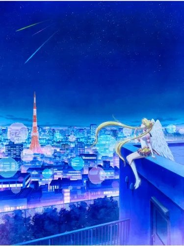 Plakat Anime Bishoujo Senshi Sailor Moon BSSM_124 A1+ Custom Manga