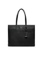 Torebki damskie - Calvin Klein Torebka Ck Must Medium Shopper_Mono K60K612774 Czarny - miniaturka - grafika 1