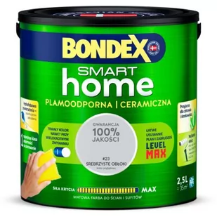 Farba ceramiczna SMART HOME srebrzyste obłoki 2,5 l - Farby wewnętrzne - miniaturka - grafika 1