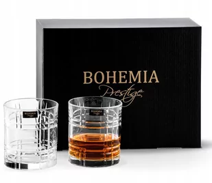 BOHEMIA SEMPRE SZKLANKI KRYSZTAŁ DO WHISKY 340ML - Szklanki - miniaturka - grafika 1