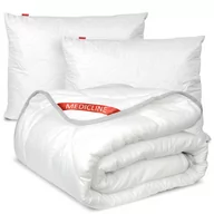 Poduszki - Kołdra Antyalergiczna Haftowana Całoroczna Silikon 200X220 Cm + Dwie Poduszki 70X80 Cm - miniaturka - grafika 1