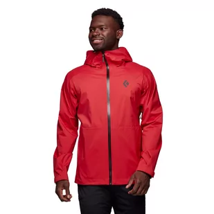 Kurtka turystyczna przeciwdeszczowa Męska Black Diamond Stormline - Odzież trekkingowa damska - miniaturka - grafika 1