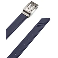 Paski - Męski pasek Under Armour M Driver Silicone Belt - granatowy - UNDER ARMOUR - miniaturka - grafika 1