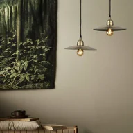 Lampy sufitowe - PR Home żyrandol Como, złoty, Ø 28 cm, metal, wtyczka - miniaturka - grafika 1