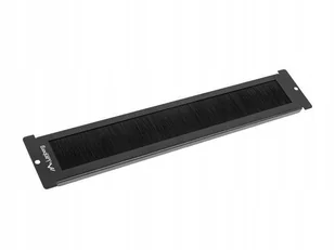 Panel szczotkowy Lanberg AK-1106-B do szafy 19" stojącej FF01 Z LCD - Pozostałe akcesoria sieciowe - miniaturka - grafika 1