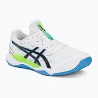 Buty sportowe męskie - Buty do piłki ręcznej męskie ASICS Gel-Tactic 12 white/lime burst - miniaturka - grafika 1