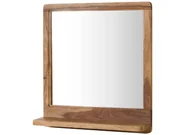 Lustra - Lustro Malmo #280 Palisander Surowy Piaskowany 60X15X65 Cm B 8884 - miniaturka - grafika 1