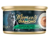 Mokra karma dla kotów - MOMENTS Diamond Soufflé 12 x 85 g Kaczka - miniaturka - grafika 1