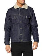 Kurtki męskie - Urban Classics Męska kurtka jeansowa Sherpa Lined - miniaturka - grafika 1