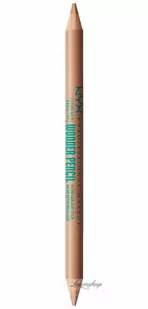 NYX Professional Makeup - WONDER PENCIL MICRO HIGHLIGHT STICK - Wielozadaniowy rozświetlacz w kredce - 0,7 g - 05 - WARM DEEP - Rozświetlacze do twarzy i ciała - miniaturka - grafika 1