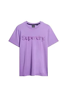 Superdry Tonal Embroidered Logo T Shirt Koszulka męska, Elektryczny fioletowy, 3XL - Koszulki męskie - miniaturka - grafika 1