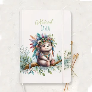 NOTATNIK z imieniem dziecka indianin - Notesy i bloczki - miniaturka - grafika 1