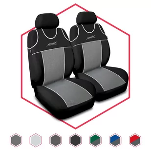 Auto-Dekor Koszulki Pokrowce samochodowe Stylus Popiel 2 AUT21P2 - Pokrowce na fotele - miniaturka - grafika 1