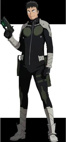 Plakat Anime Kaijuu 8-gou KAI8_018 A3 (custom)