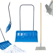 Łopaty do śniegu - Zestaw do odśnieżania pług do śniegu + skuwacz do lodu - miniaturka - grafika 1