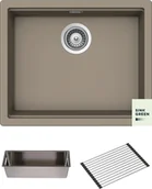 Zlewozmywaki - SCHOCK KIRUNA N-100L TWILIGHT (Cristadur) KIR-N-100L-TWI-629051SH-629051OS - miniaturka - grafika 1