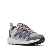 Buty dla chłopców - Columbia Youth Unisex Peakfreak Rush Waterproof, Waterproof Low Rise Trekking and Hiking Shoes, Steam/Wild Fuchsia, 1 - miniaturka - grafika 1