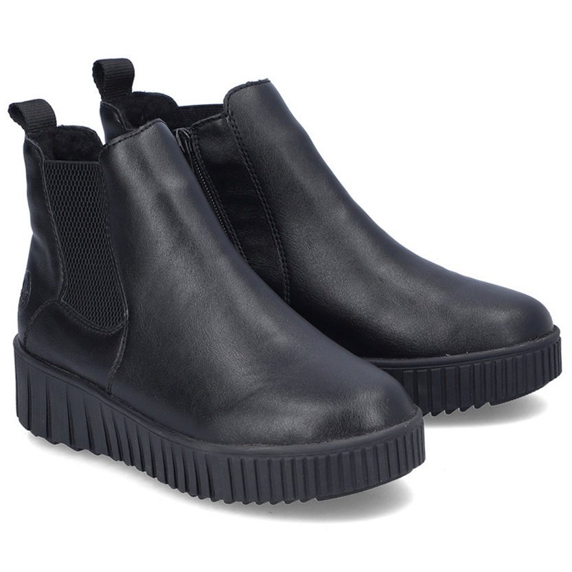 Botki damskie Rieker Y6151-00 BLACK R.37