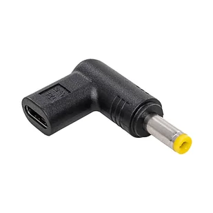 Akyga AK-ND-C03 zmieniacz płci / kabli USB-C 4.8 x 1.7 mm Czarny - Adaptery i przejściówki - miniaturka - grafika 1