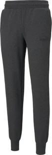 Puma Spodnie męskie Puma ESS Logo Pants FL ciemnoszare 586714 07 S - Spodnie sportowe męskie - miniaturka - grafika 1