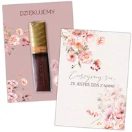 Bombonierki i czekoladki - BILECIKI podziękowanie do Merci Różowe Kwiaty 10szt - miniaturka - grafika 1
