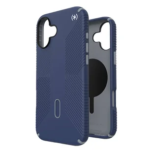 Speck Presidio2 Grip ClickLock & MagSafe - Etui iPhone 16 Plus (Coastal Blue / Dust Grey / White) - Etui i futerały do telefonów - miniaturka - grafika 1