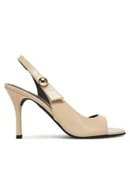 Sandały damskie - Furla Sandały YJ46SFE Y57000 8E000 Beżowy - miniaturka - grafika 1