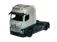 Samochody i pojazdy dla dzieci - MAISTO DESIGN MERCEDES-BENZ ACTROS 1851 SREBRNY 1:64 12389 - miniaturka - grafika 1