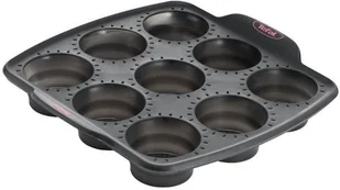 Tefal SEB Forma do 9 muffinek składana Crispybake J4174714 - Formy do ciast - miniaturka - grafika 1
