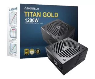 Montech TITAN 1200W 80 Plus Gold - Zasilacze komputerowe - miniaturka - grafika 1