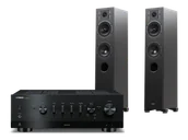 Zestawy stereo - Yamaha R-N1000A (czarny) + Diva 5 (czarny) - miniaturka - grafika 1